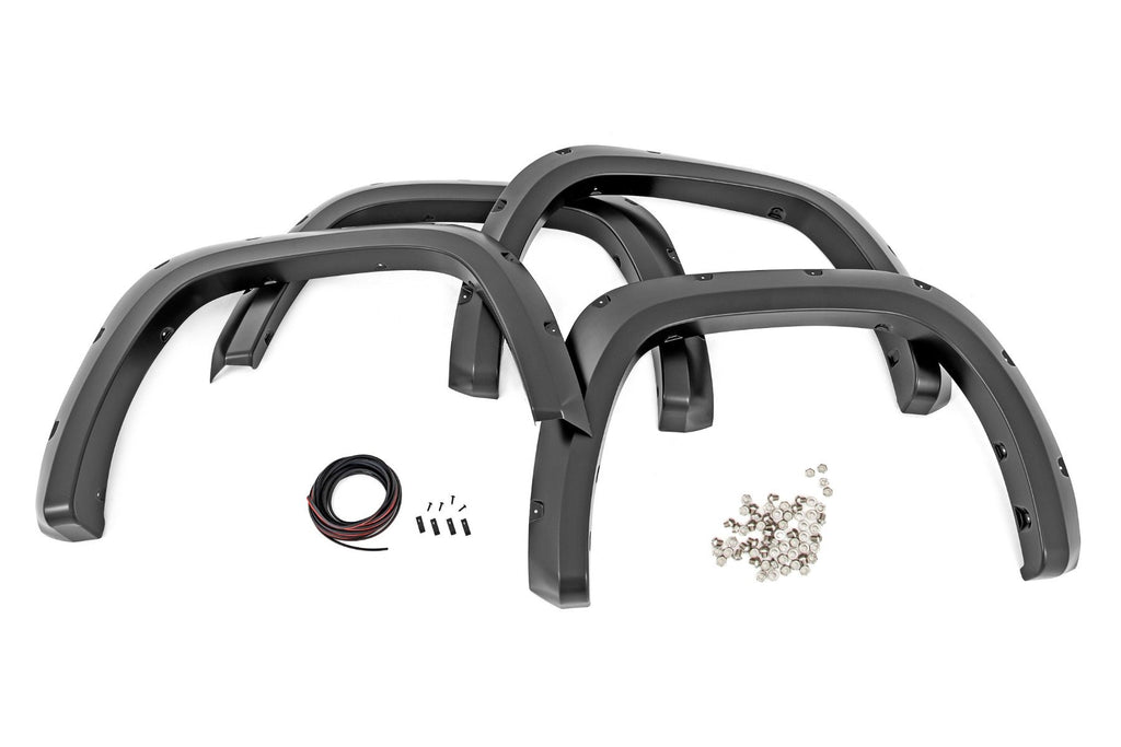 Pocket Fender Flares | 1G3 Magnetic Grey | Toyota Tundra (22-23) Rough Country