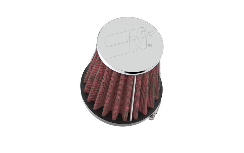K&N Universal Chrome Filter 1 15/16 inch FLG / 3 inch Base / 2 inch Top / 3 inch Height K&N Engineering