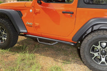 Load image into Gallery viewer, Rugged Ridge Spartan Nerf Bar Textured Black 18-20 Jeep Wrangler JL 2 Door Rugged Ridge