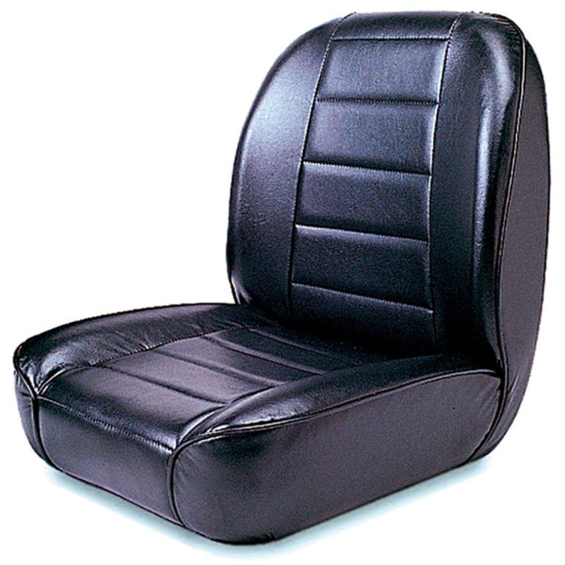 Rugged Ridge Low-Back Front Seat Non-Recline Black 55-86 CJ Rugged Ridge