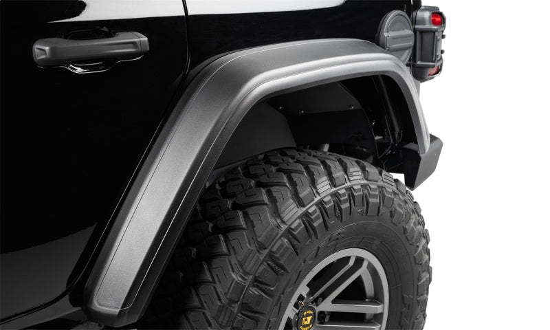 Jeepshop24 - Bushwacker Kotflügelverbreiterung Flat Fender Style 2 / 4  TürerWrangler JL 18 - , Wrangler JL Unlimited 18 