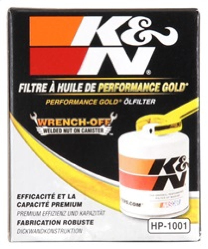 K&N Chevy / Pontiac / GMC / Buick Performance Gold Oil Filter K&N Engineering