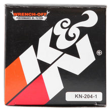Load image into Gallery viewer, K&amp;N Honda / Kawasaki / Arctic Cat / Suzuki / Triumph / Yamaha 2.594in OD x 2.813in H Oil Filter K&amp;N Engineering