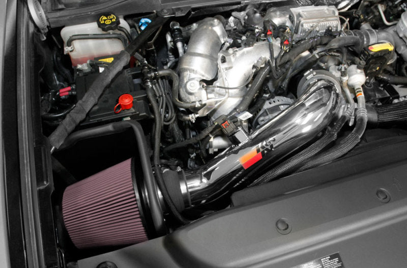 K&N 2017 Chevy Silverado 2500/3500HD V8-6.6L DSL Performance Air Intake Kit K&N Engineering