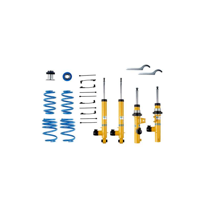 Bilstein B16 (DampTronic) 2015+ Volkswagen GTI/Golf R Front and Rear Suspension Kit Bilstein