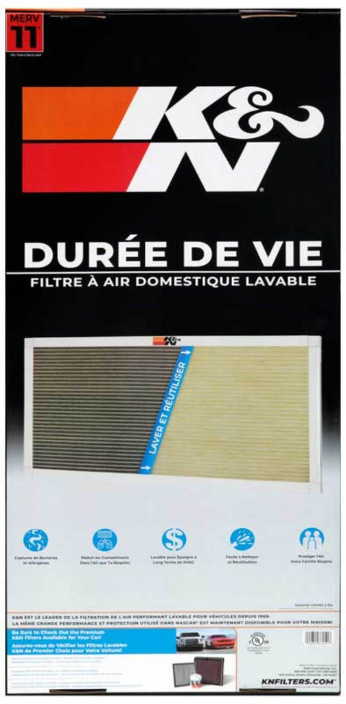K&N HVAC Filter - 14 x 30 x 1 K&N Engineering