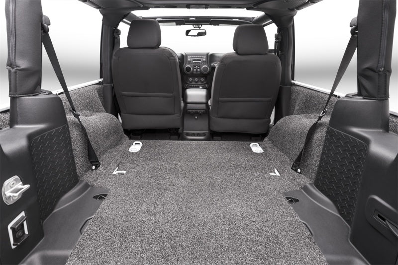 BedRug 07-10 Jeep JK 2Dr Rear 5pc Cargo Kit (Incl Tailgate & Tub Liner) BedRug