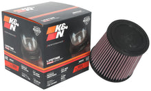 Load image into Gallery viewer, K&amp;N Universal Air Filter 4in Flange / 5-3/8 in Base / 4-1/2in Top / 5in Height K&amp;N Engineering