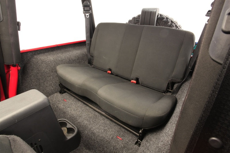 BedRug 87-95 Jeep YJ Rear Kit 4pc Cargo Kit (Incl Tailgate & Cargo Liner) BedRug