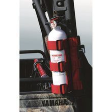 Load image into Gallery viewer, Rugged Ridge Fire Extinguisher Holder Red Rugged Ridge