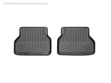 Load image into Gallery viewer, WeatherTech 04-10 BMW 5-Series (E60) Rear FloorLiner - Black WeatherTech