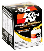 Load image into Gallery viewer, K&amp;N 3.74inch / 2.98 OD Performance Gold Oil Filter K&amp;N Engineering