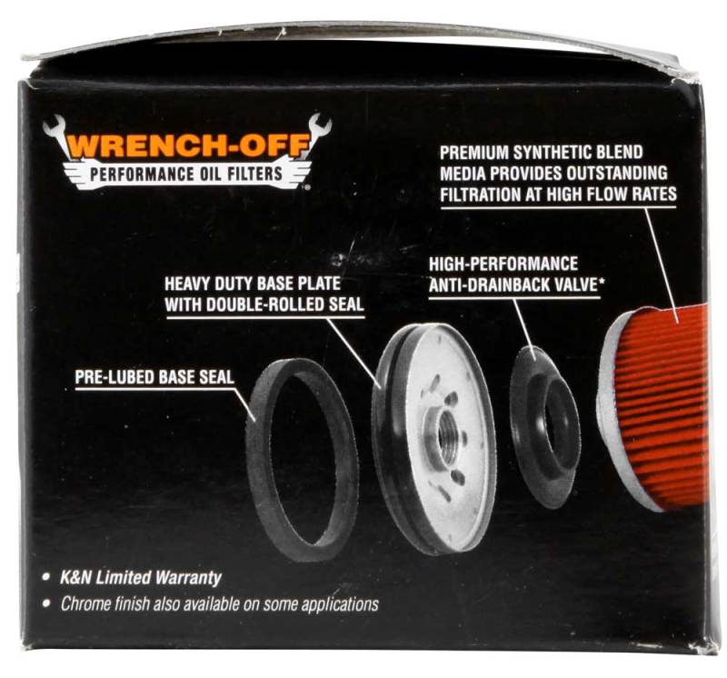 K&N Yamaha / Kymco 2.813in OD x 2.469in H Oil Filter K&N Engineering