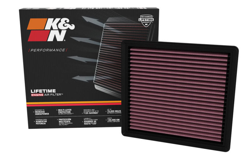 K&N 21-23 Jeep Wrangler 6.4L V8 Replacement Air Filter K&N Engineering