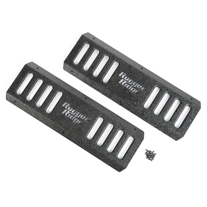 Rugged Ridge RRC Side Armor Guard Plates 07-18 Jeep Wrangler JK Rugged Ridge