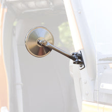 Load image into Gallery viewer, Rugged Ridge 97-18 Jeep Wrangler Black Round Quick Release Mirror Rugged Ridge