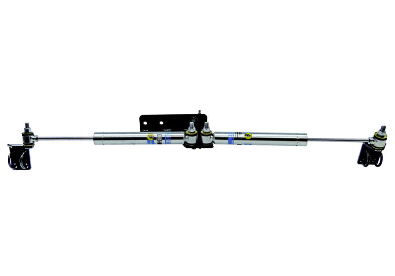 Superlift 18-20 Jeep Wrangler JL/2020 Jeep Gladiator JT 4WD - Dual Steering Stabilizer Kit Bilstein Superlift