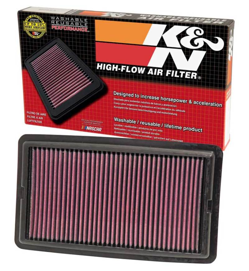 K&N Replacement Panel Air Filter for 2014-2015 Acura MDX 3.5L V6 K&N Engineering
