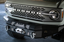Load image into Gallery viewer, DV8 Offroad 2021+ Ford Bronco Front Bumper Winch Capable w/ Optional Bull Bar/Aux Light Opening DV8 Offroad
