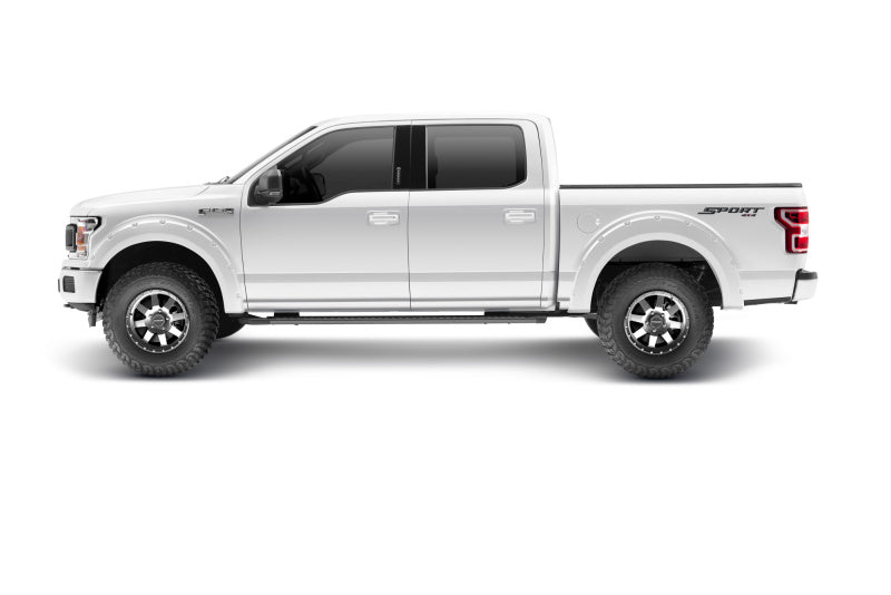 Bushwacker 18-19 Ford F-150 Pocket Style Flares 4 pc - Oxford White Bushwacker