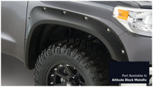 Load image into Gallery viewer, Bushwacker 16-18 Toyota Tundra Fleetside Pocket Style Flares 4pc - Midnight Black Bushwacker