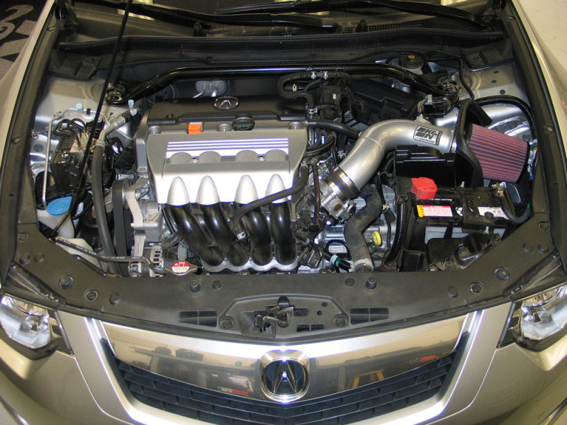 K&N 09 Acura TSX 2.4L Silver Typhoon Intake K&N Engineering
