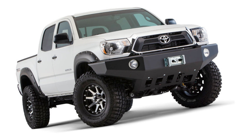 Bushwacker 12-15 Toyota Tacoma Fleetside Pocket Style Flares 4pc 60.3in Bed - Black Bushwacker