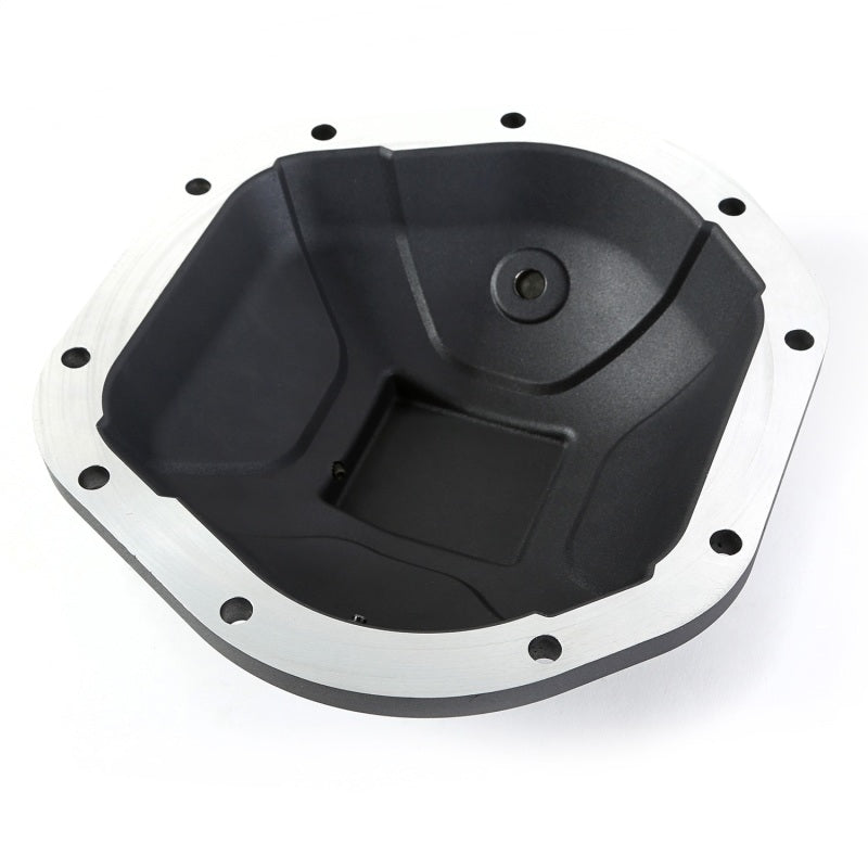 Rugged Ridge Boulder Aluminum Differential Cover Dana 44 Black Rugged Ridge