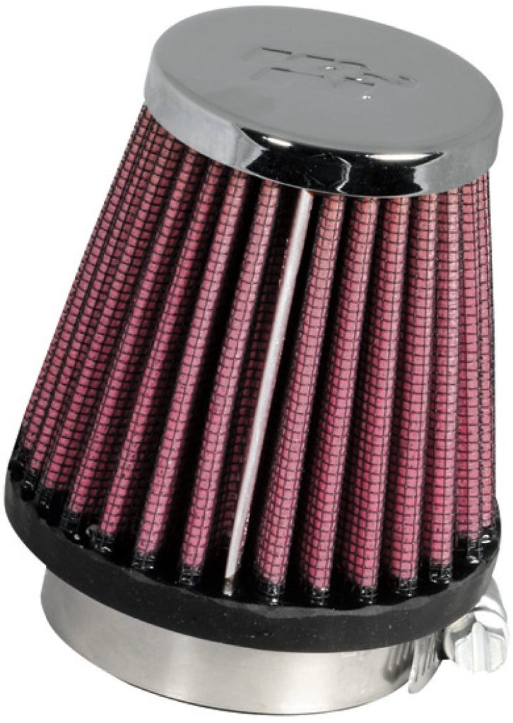 K&N Universal Chrome Filter 1 15/16 inch FLG / 3 inch Base / 2 inch Top / 3 inch Height K&N Engineering