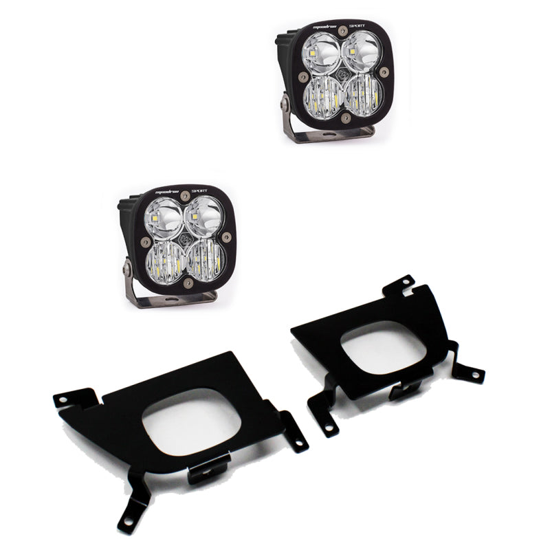 Baja Designs 2019 Silverado 1500 Sport Fog Pocket Mount Kit Baja Designs