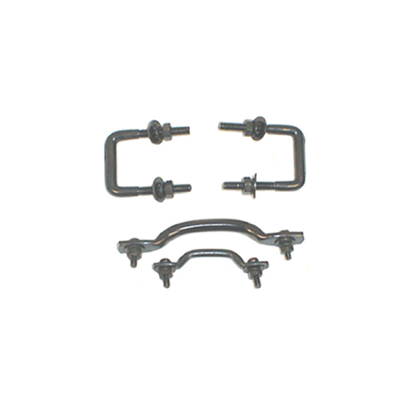 Rugged Ridge Windshield Tie Down Kit Black 55-95 Jeep CJ / Jeep Wrangler Rugged Ridge