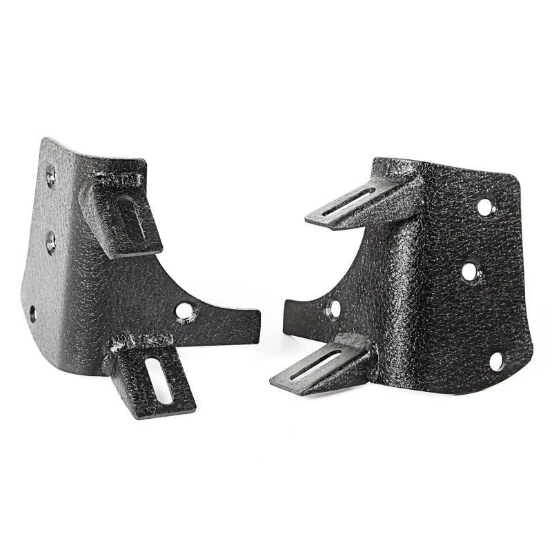 Rugged Ridge 97-06 Jeep Wrangler TJ Textured Black Dual A-Pillar Light Mount Rugged Ridge