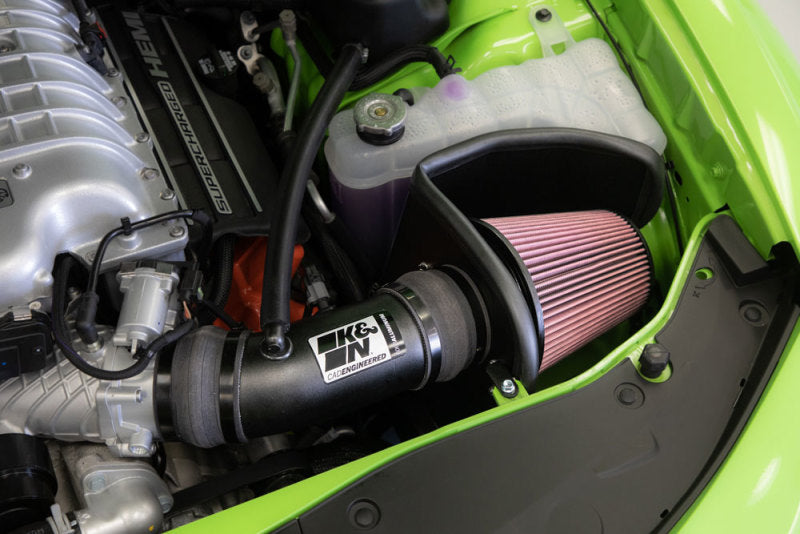 K&N 2017 Dodge Challenger Hellcat SC V8-6.2L F/l Typhoon Air Intake K&N Engineering