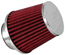 Load image into Gallery viewer, K&amp;N Universal Chrome Filter 2 3/4in FLG / 4 1/2in Bottom / 4 1/2in Height K&amp;N Engineering