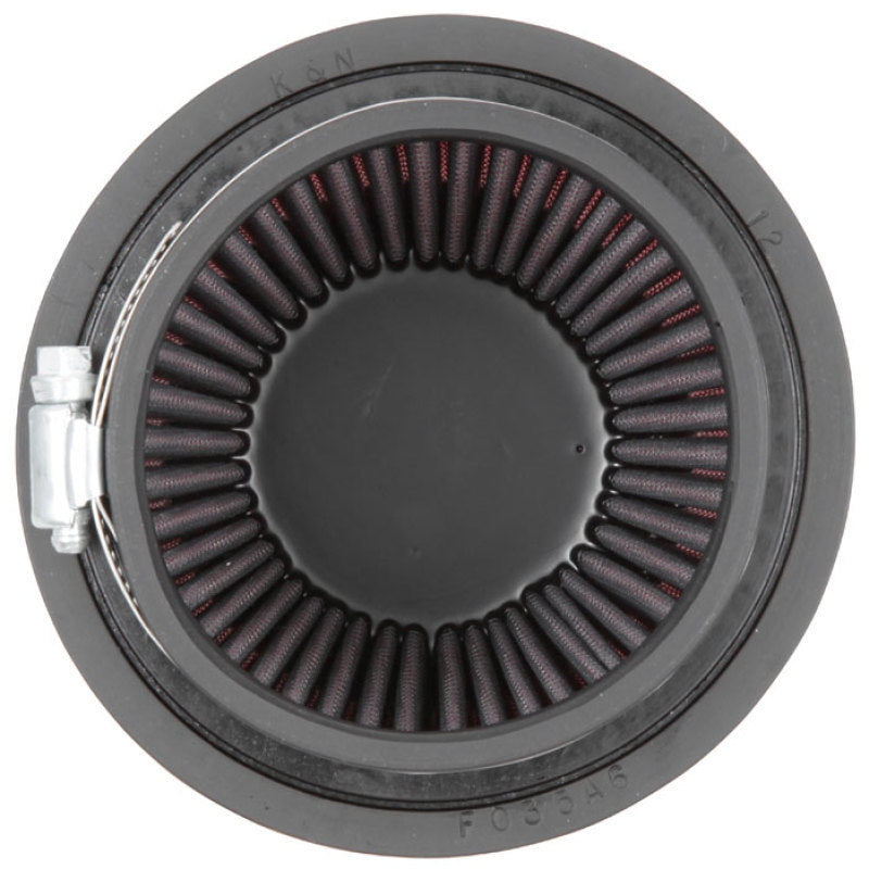 K&N Filter Universal Rubber Filter 3 1/2 inch Flange 5 inch Base 3 1/2 inch Top 4 inch Height K&N Engineering