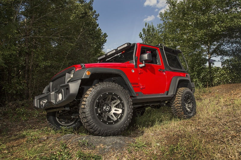 Rugged Ridge XHD Rock Sliders 07-18 Jeep Wrangler JK 2 Door Rugged Ridge