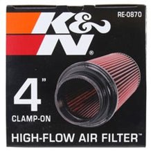 Load image into Gallery viewer, K&amp;N Universal Rubber Filter 4inch FLG / 6inch OD-B / 4-5/8inch OD-T / 9inch H K&amp;N Engineering