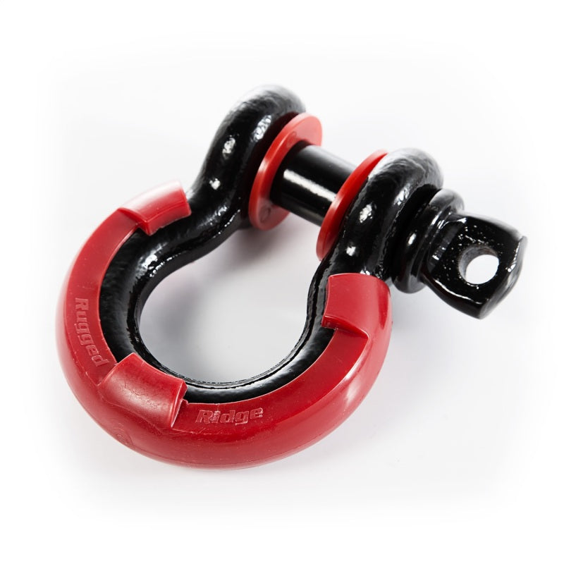 Rugged Ridge 3/4in Red D-Ring Isolator Kit Rugged Ridge