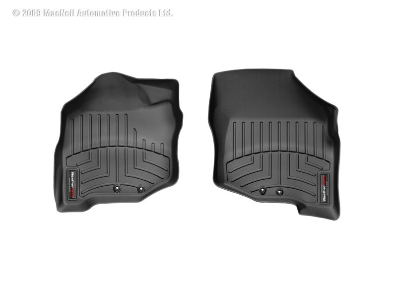 WeatherTech 07-08 Honda Fit Front FloorLiner - Black WeatherTech