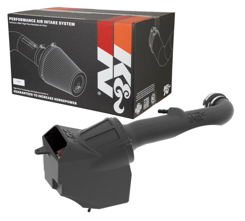 K&N 2018 Jeep Wrangler JL V6-3.6L F/I Aircharger Performance Intake K&N Engineering