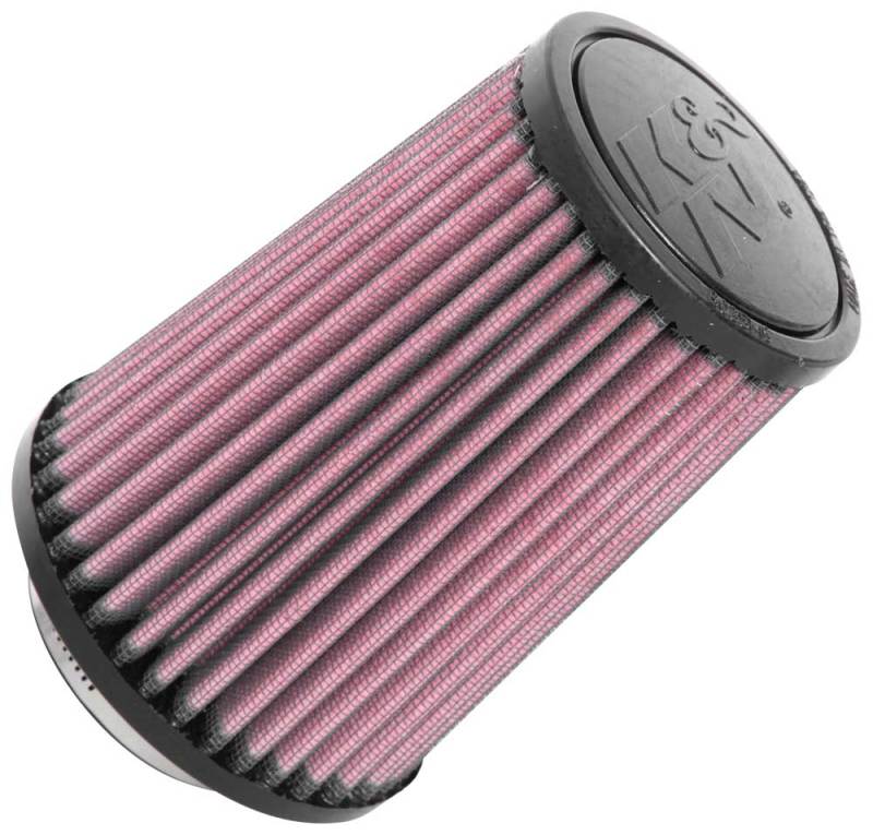 K&N Universal Rubber Filter 2-1/2in Flg / 4-1/2in OD B / 3-1/2in OD T / 6in H - Black Top K&N Engineering