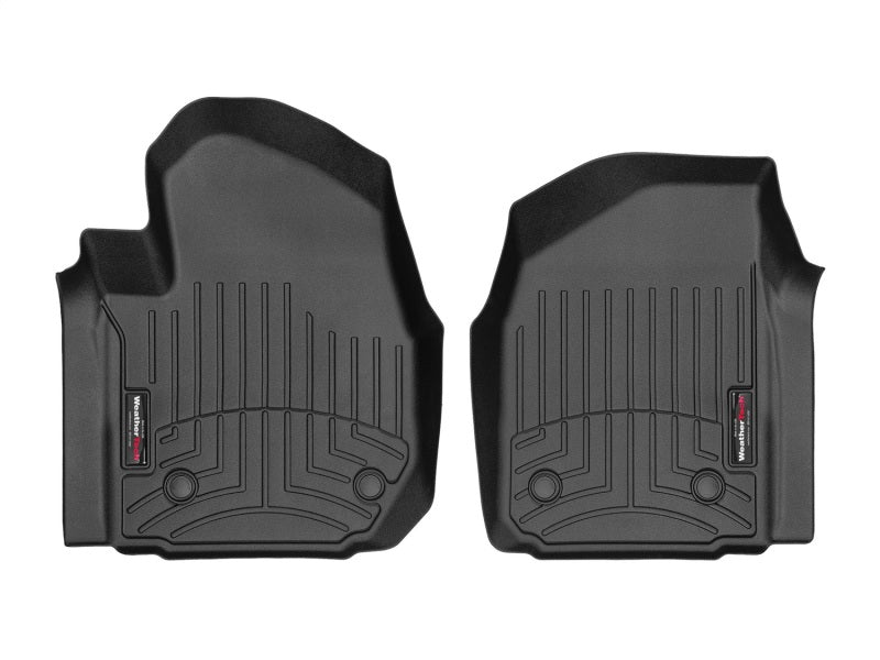 WeatherTech 2019+ Chevrolet Silverado 1500 / GMC Sierra 1500 Vinyl Front FloorLiner - Black WeatherTech