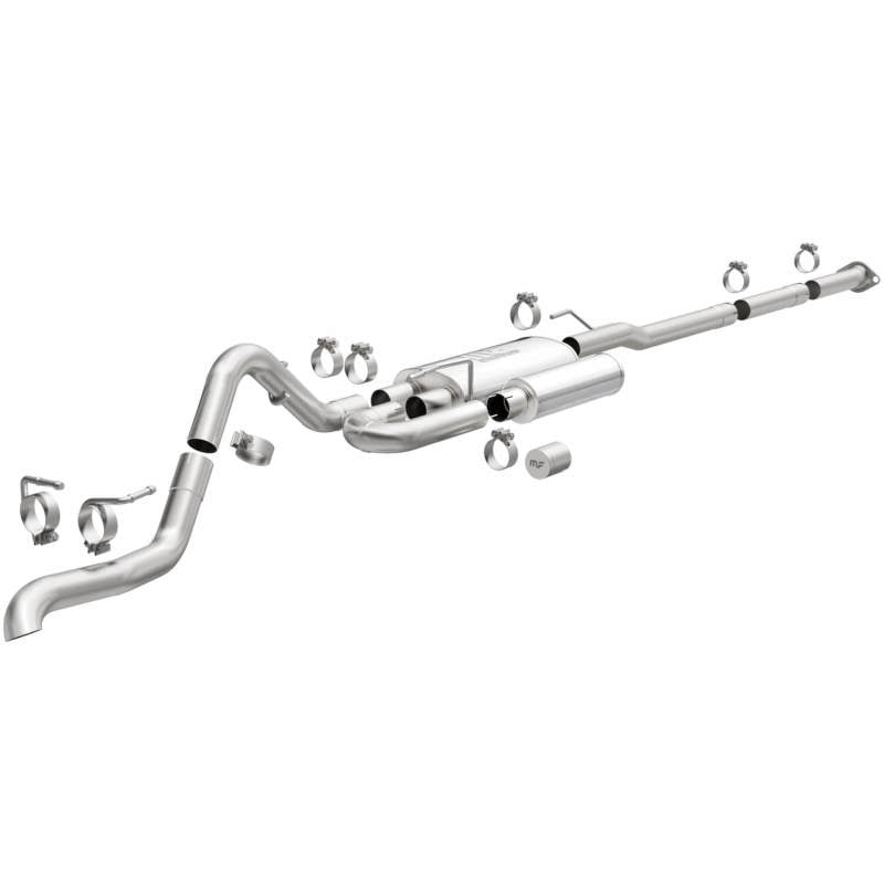 MagnaFlow Stainless Overland Cat-Back Exhaust 05-15 Toyota Tacoma V6 4.0L Magnaflow