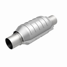 Load image into Gallery viewer, MagnaFlow Conv Univ 2.25in Inlet/Outlet Center/Center Round 9in Body L x 5.125in W x 13in Overall L Magnaflow