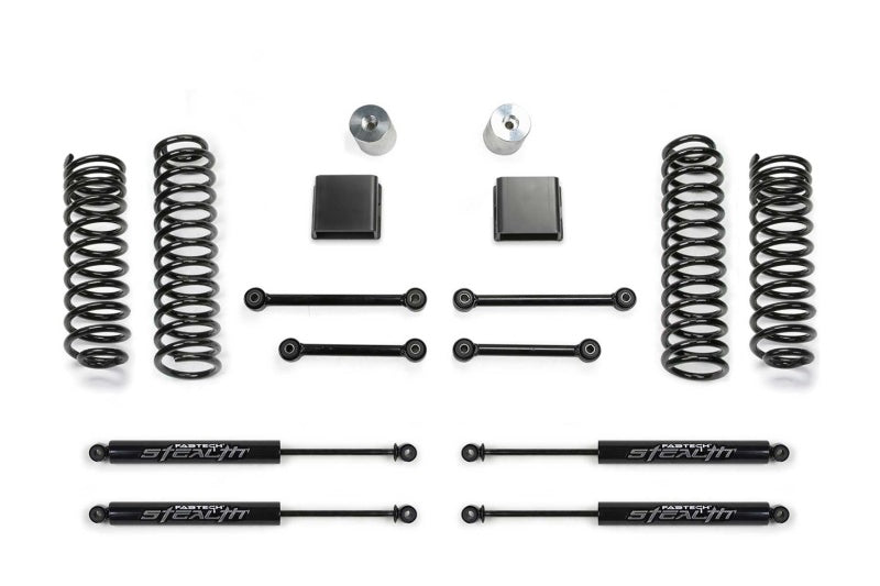 Fabtech 20-21 Jeep JT 4WD Gas 3in Sport Ii System w/Stealth Fabtech