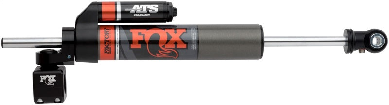 Fox 2007+ Jeep JK 2.0 Factory Series ATS Steering Stabilizer 22.15in Ext L - Orange Heritage Logo FOX