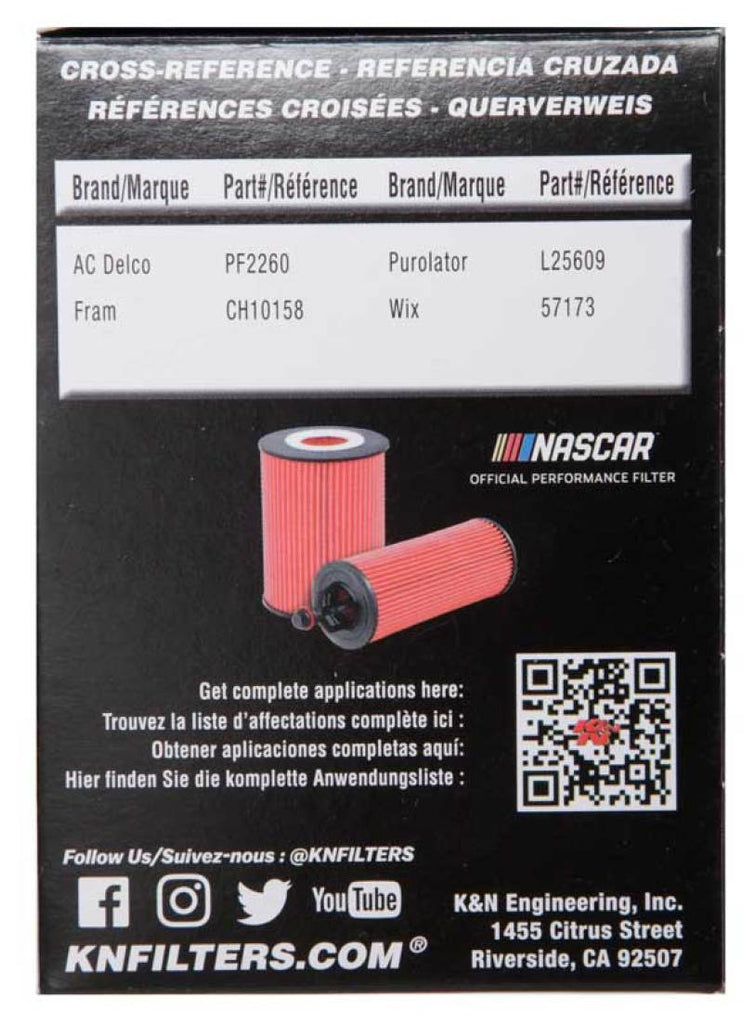 K&N Performance Oil Filter for 06-14 Toyota/Lexus Various Applications K&N Engineering