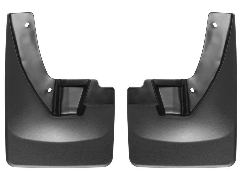 WeatherTech 09+ Dodge Ram 1500 No Drill Mudflaps - Black WeatherTech