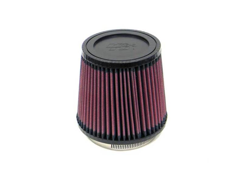 K&N Filter Universal Rubber Filter 3.75in Flange ID / 5.375in Base OD / 4.375in Top OD / 5in Height K&N Engineering