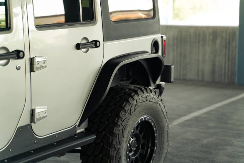 DV8 Offroad 07-18 Jeep Wrangler JK Slim Fender Flares – Extreme Performance  & Offroad